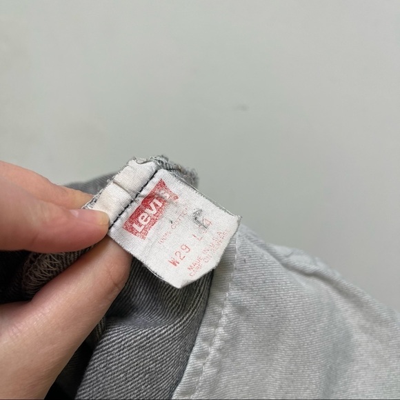 Levi’s Button Fly Fringe Cuff Jeans - Picture 2 of 12